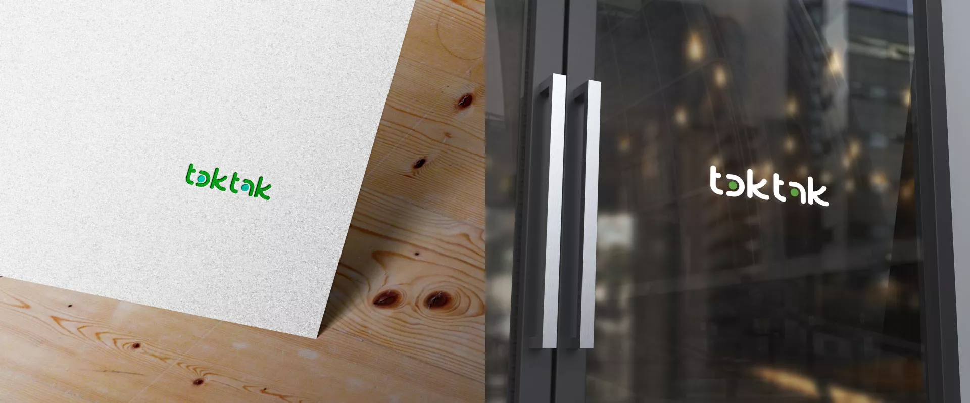 Разработка логотипа компании «Ток-Так» в Чулыме