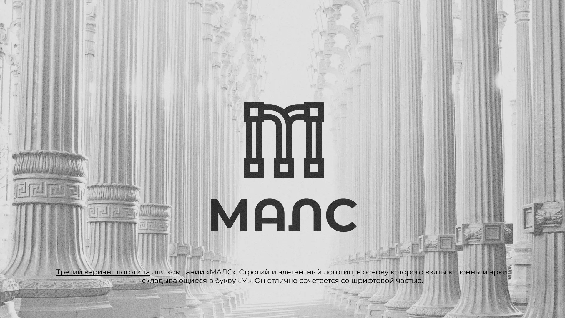 Разработка логотипа компании «МАЛС» в Чулыме