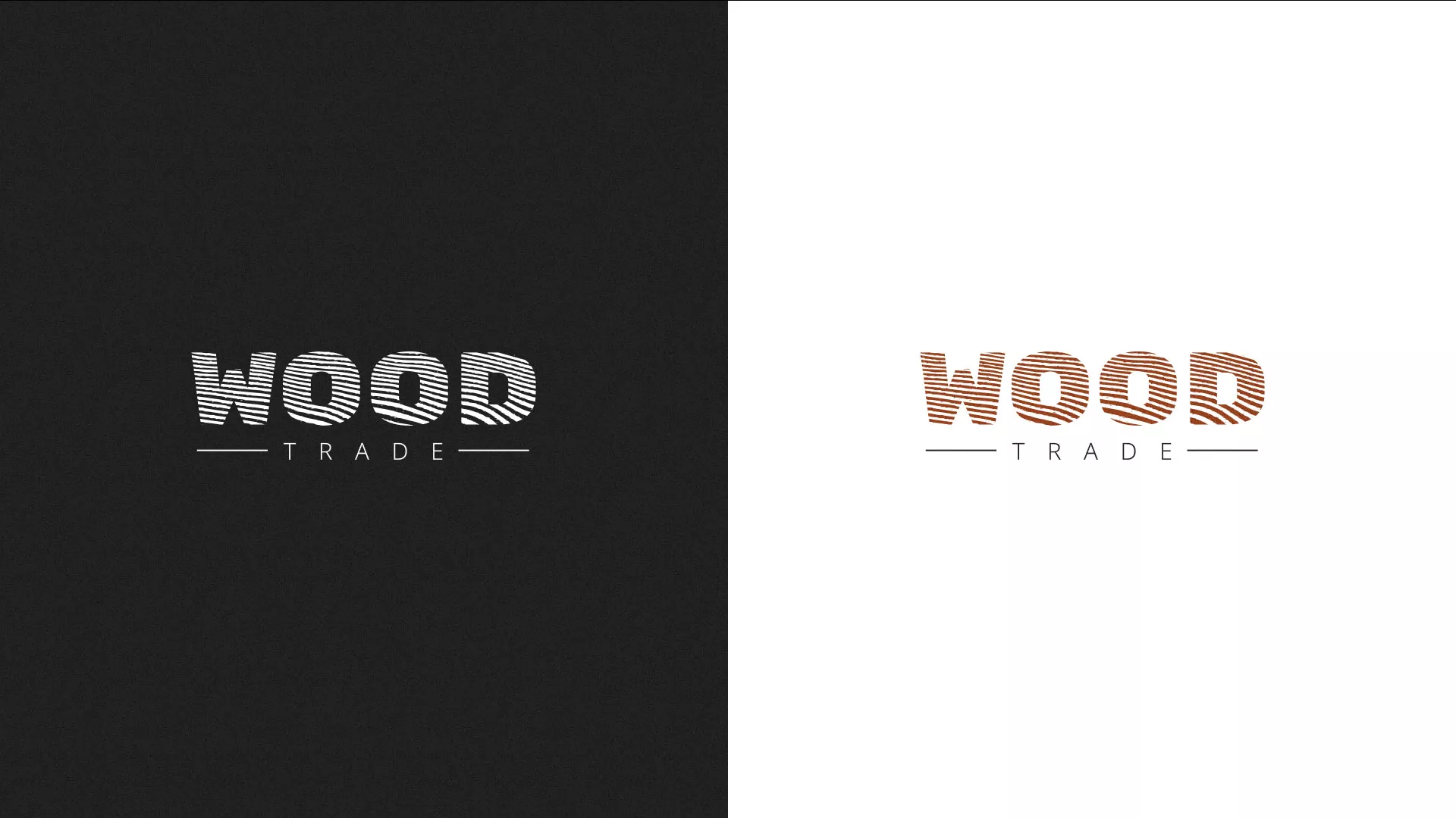 Разработка логотипа для компании «Wood Trade» в Чулыме