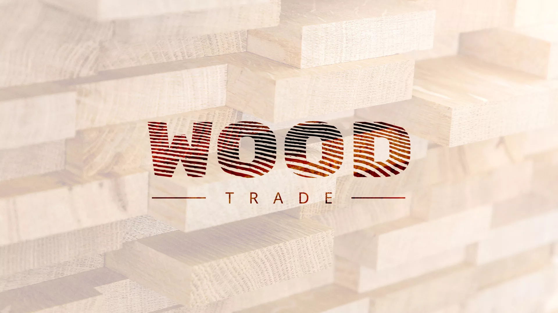 Разработка логотипа для компании «Wood Trade» в Чулыме