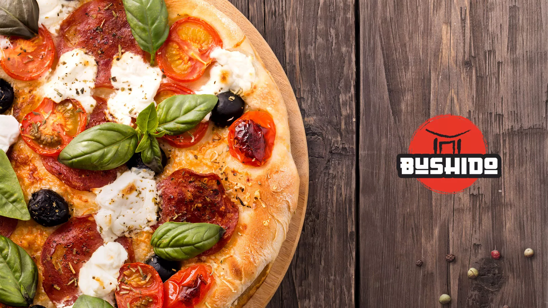 Разработка сайта для пиццерии «BUSHIDO» в Чулыме